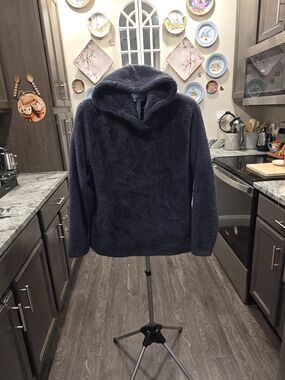 RBX Black Sherpa-Lined Hooded Jacket